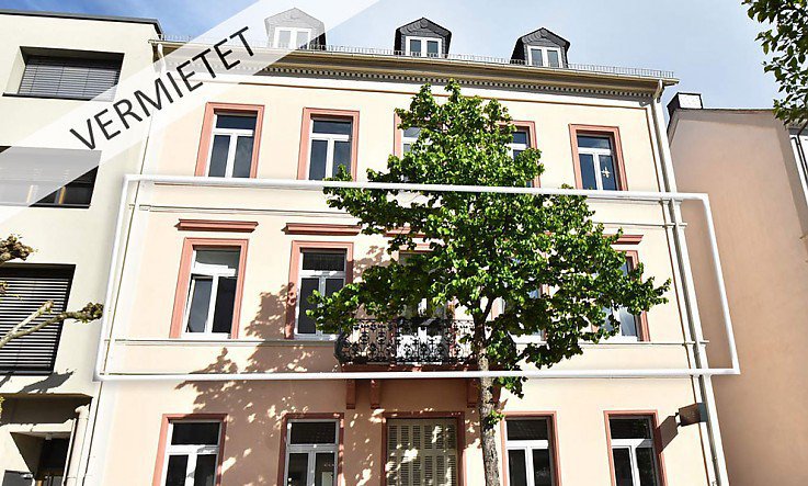 Foto 3-Zimmer Altbauwohnung in der Stadtmitte von Bad Homburg
