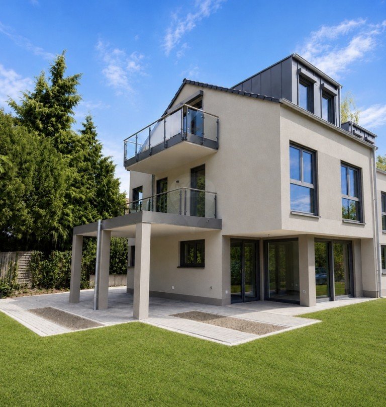 Digitale Visualisierung Kronberg im Taunus / Sch�nberg (Taunus) Doppelhaush�lfte Exklusive Doppelhaush�lfte mit besonderer Privatsph�re in Kronberg-Sch�nberg