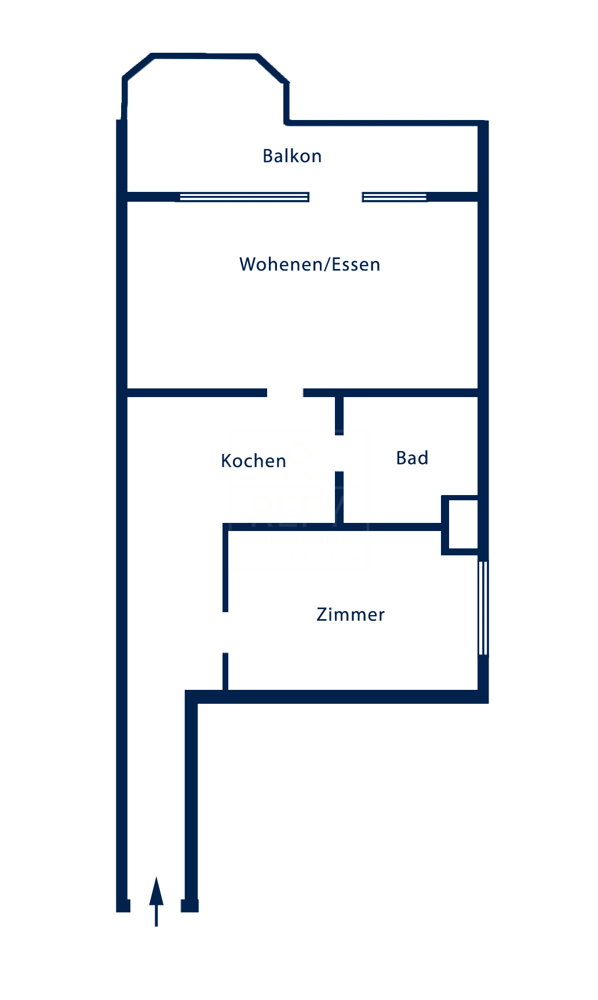 Grundriss-2.-Zi. Dachgeschosswohnung Bad Homburg vor der H�he