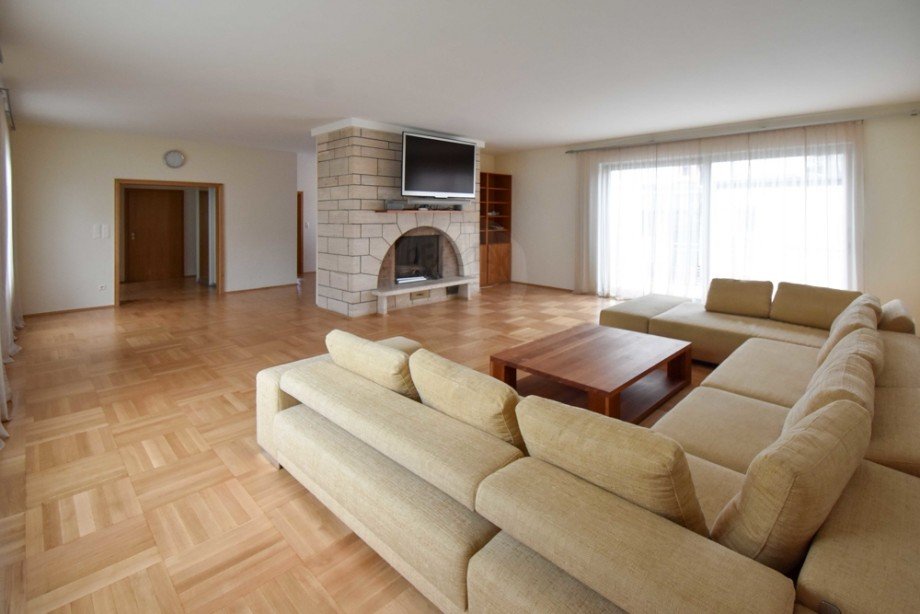 Wohnbereich mit Kamin Einfamilienhaus Bad Homburg vor der H�he