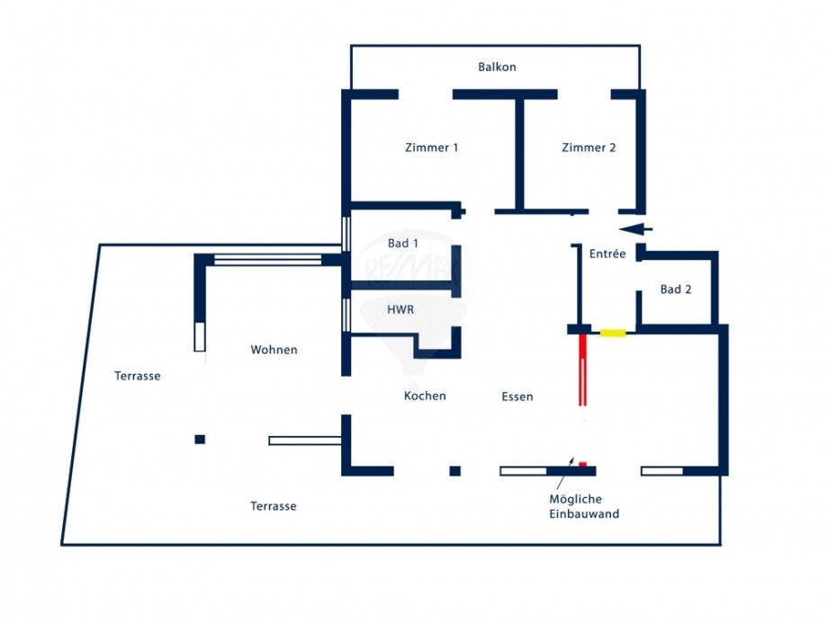 Grundriss Terrassenwohnung Bad Homburg vor der H�he