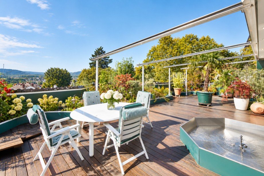 Terrasse-1 Penthousewohnung K�nigstein im Taunus